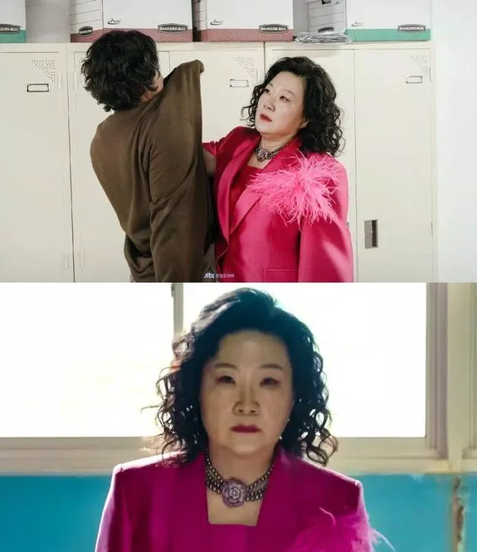 "Bà ngoại" Kim Hae Sook cực ngầu (Ảnh: Internet)
